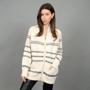 Azima Zip Cardigan- Rd Style