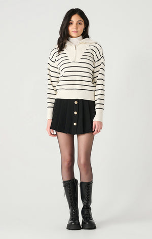 Nautical Zip Pullover