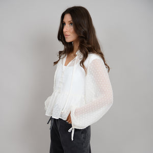 Tricia Puff LS Top- Rd Style