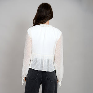 Tricia Puff LS Top- Rd Style