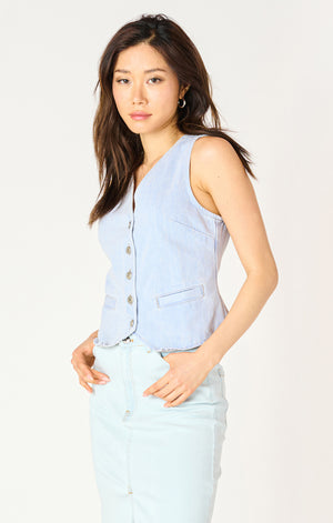 Denim Vest- Dex