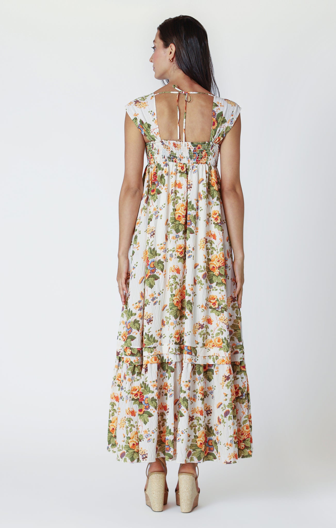 Square Neck Mari Dress - Dex