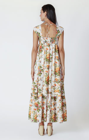 Square Neck Mari Dress - Dex