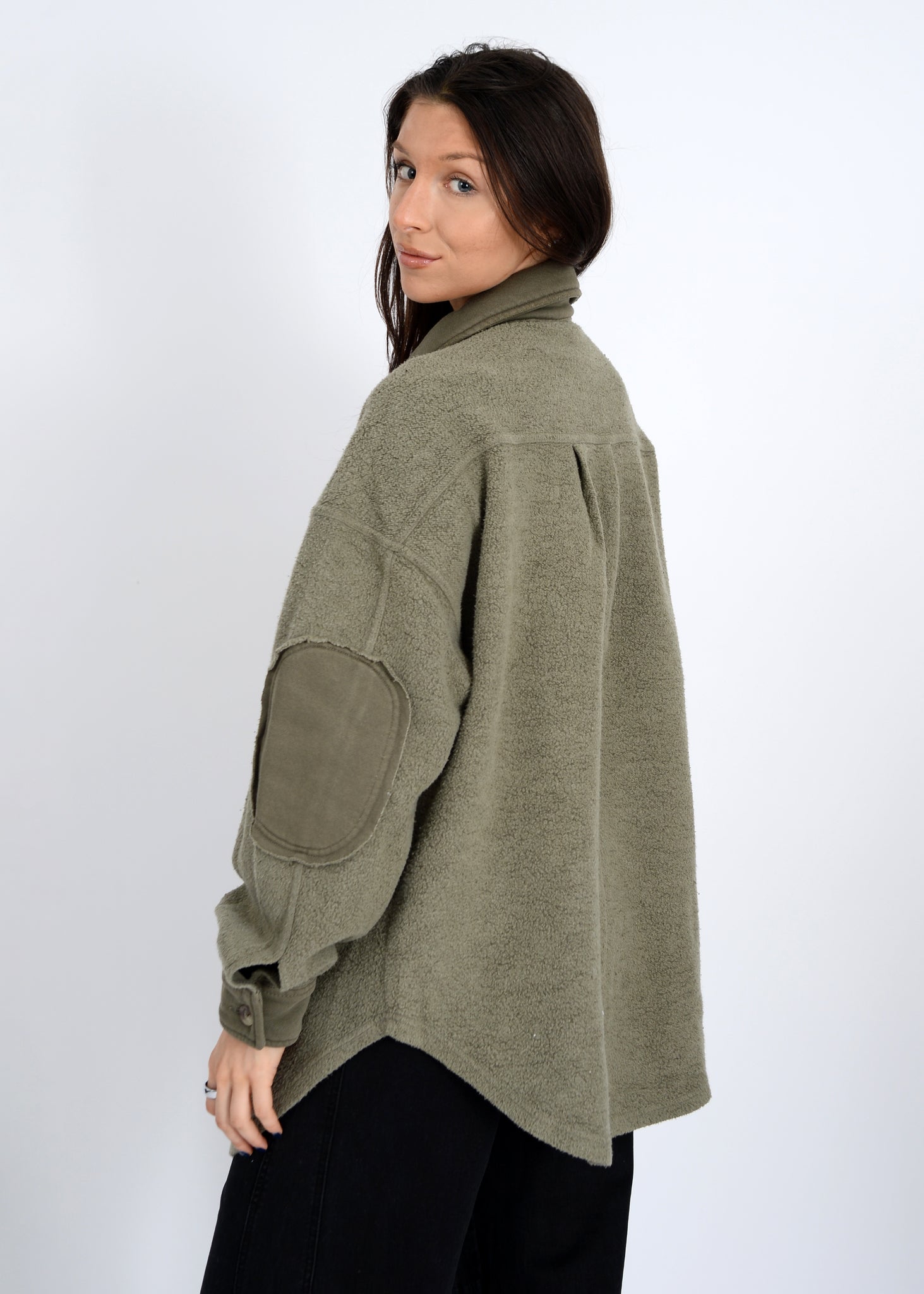 Lexie Fleece Shacket- Rd style