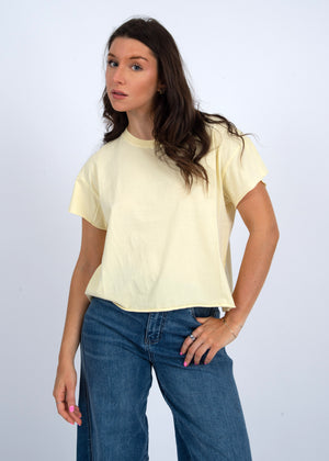 Tara Tee- Double Cream- Rd Style