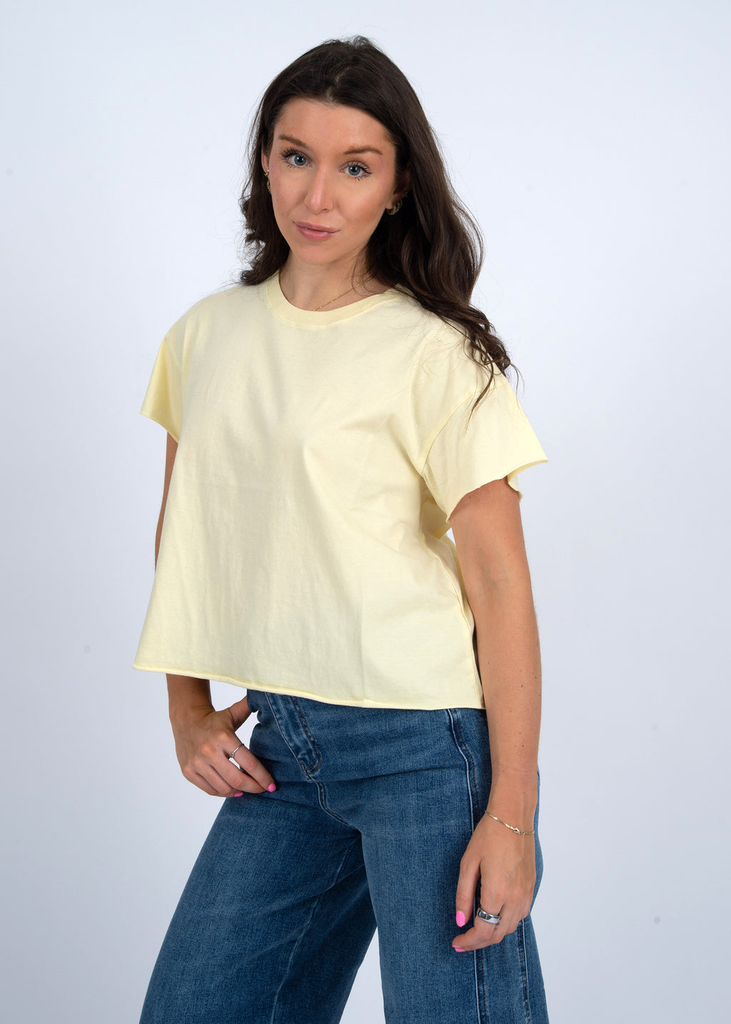 Tara Tee- Double Cream- Rd Style