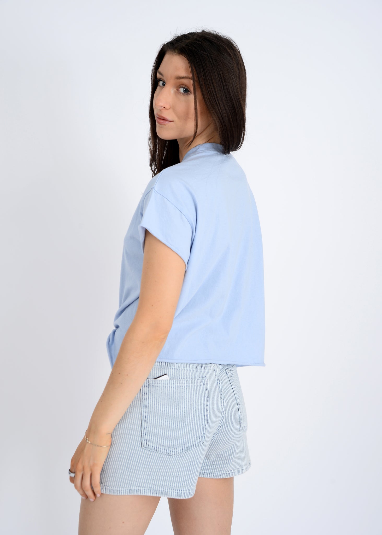 Tara Tee- Blue- Rd Style
