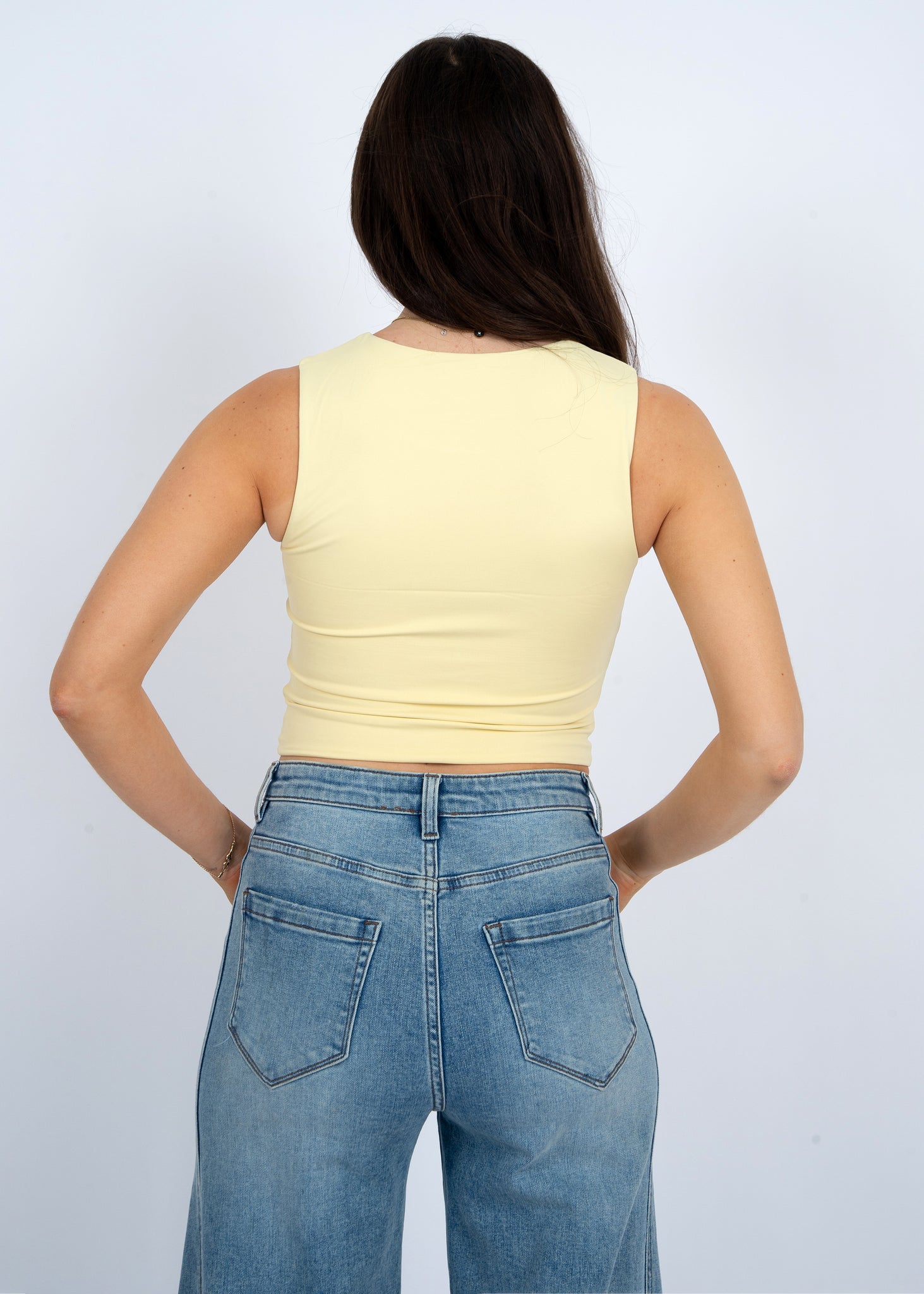 Roxanna Sleeveless-Double Cream-Rd Style