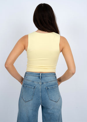 Roxanna Sleeveless-Double Cream-Rd Style