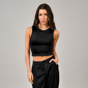 Roxanna Sleeveless-BLK-Rd Style