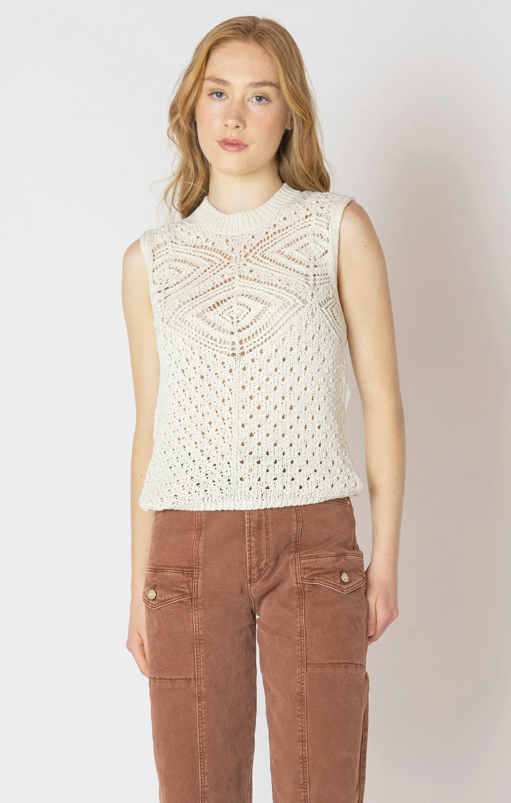 Pointelle Top- Dex