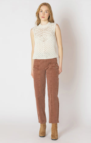 Pointelle Top- Dex