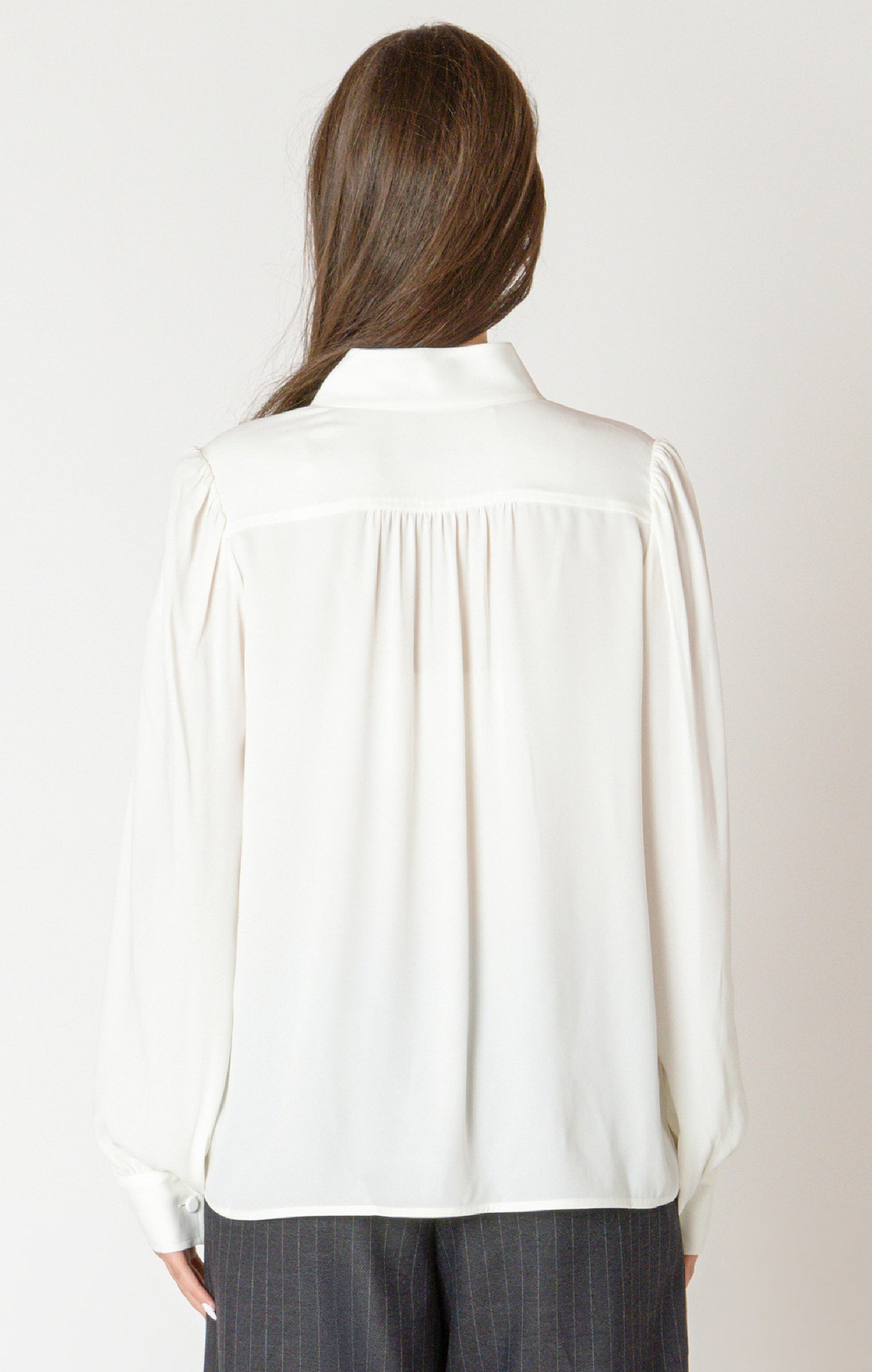 Victor Blouse- Black Tape