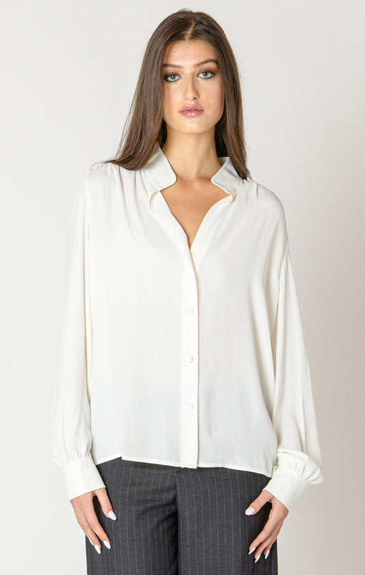 Victor Blouse- Black Tape