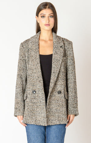 Ellis Blazer- Black Tape