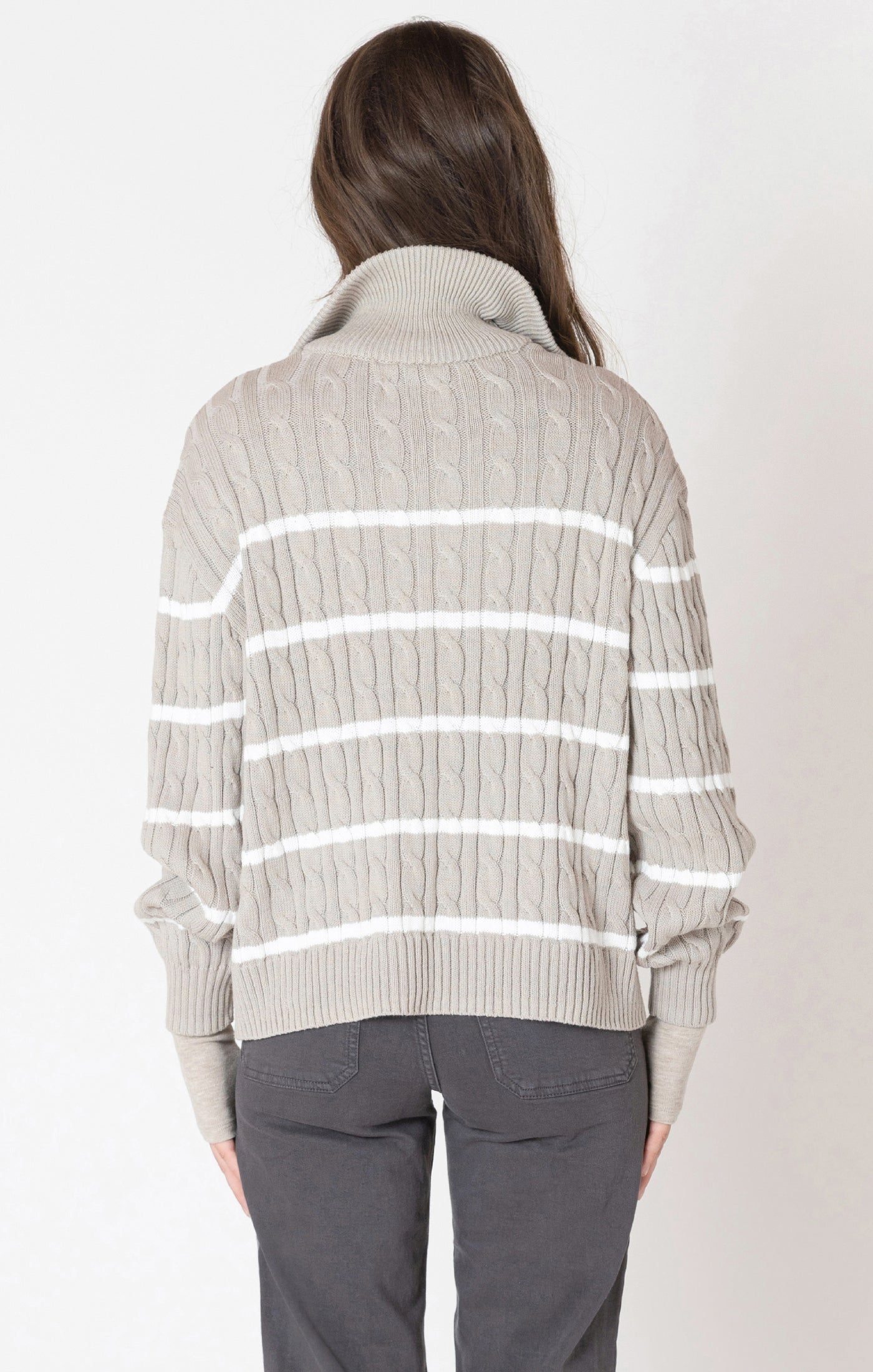 Norah Half Zip Knit- Dex