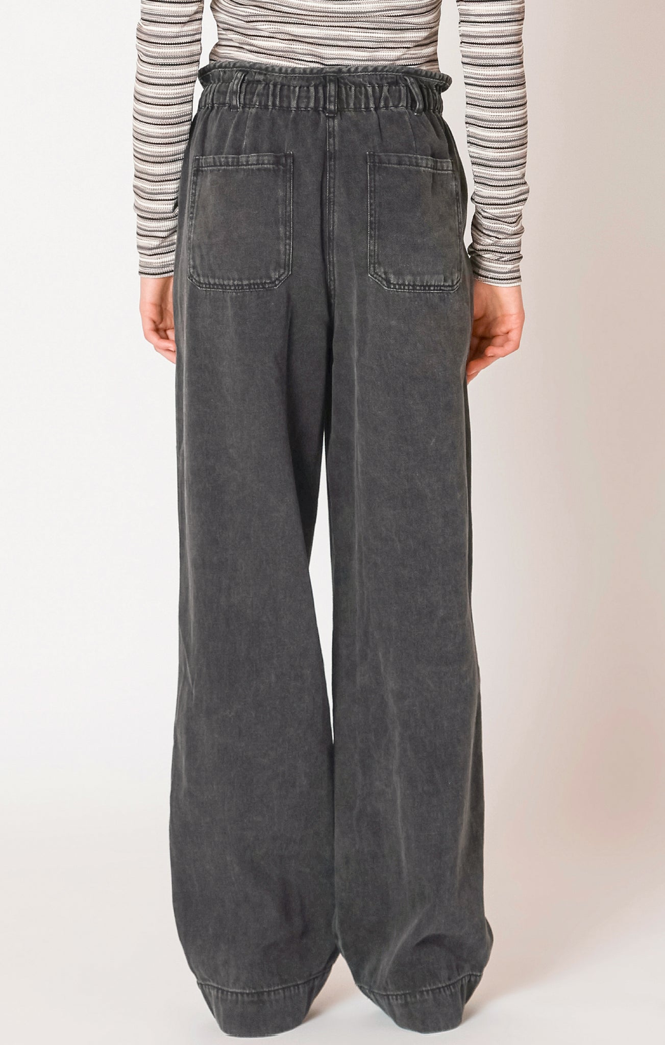 Washed Black Pant- Dex