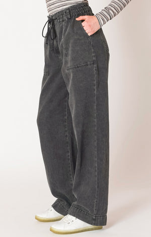 Washed Black Pant- Dex