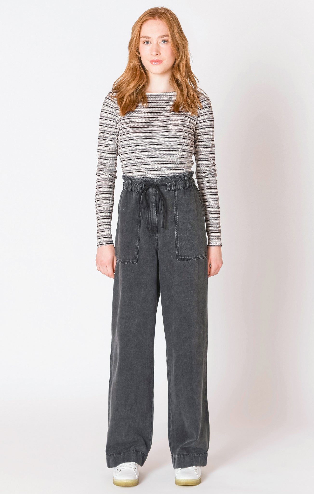 Washed Black Pant- Dex