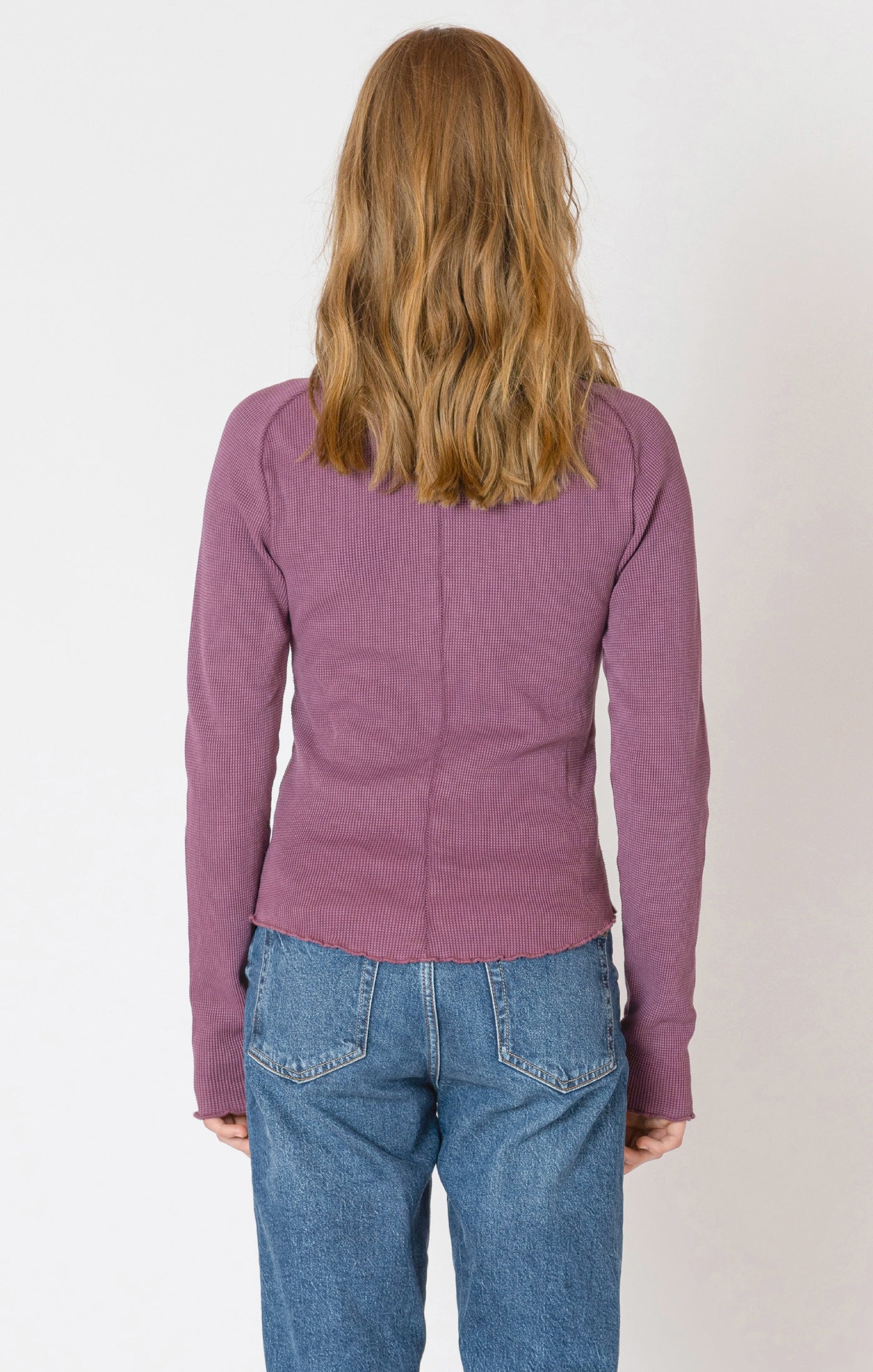 Blueberry Thermal Tee-Dex