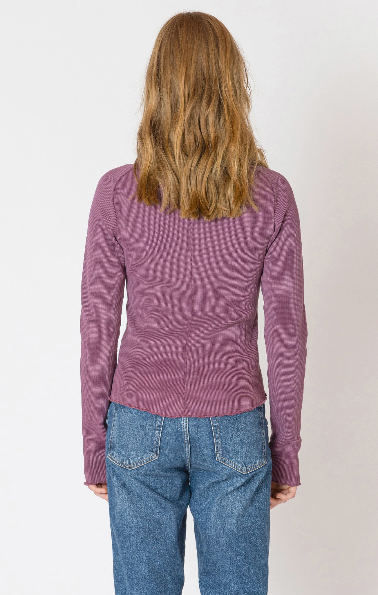 Blueberry Thermal Tee-Dex