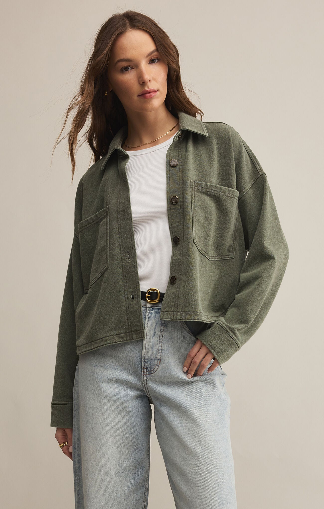 All Day Cropped Knit Jacket - Z Supply