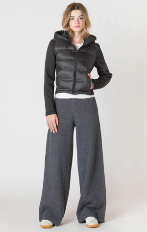 Mixed Puffer Jacket- Room34