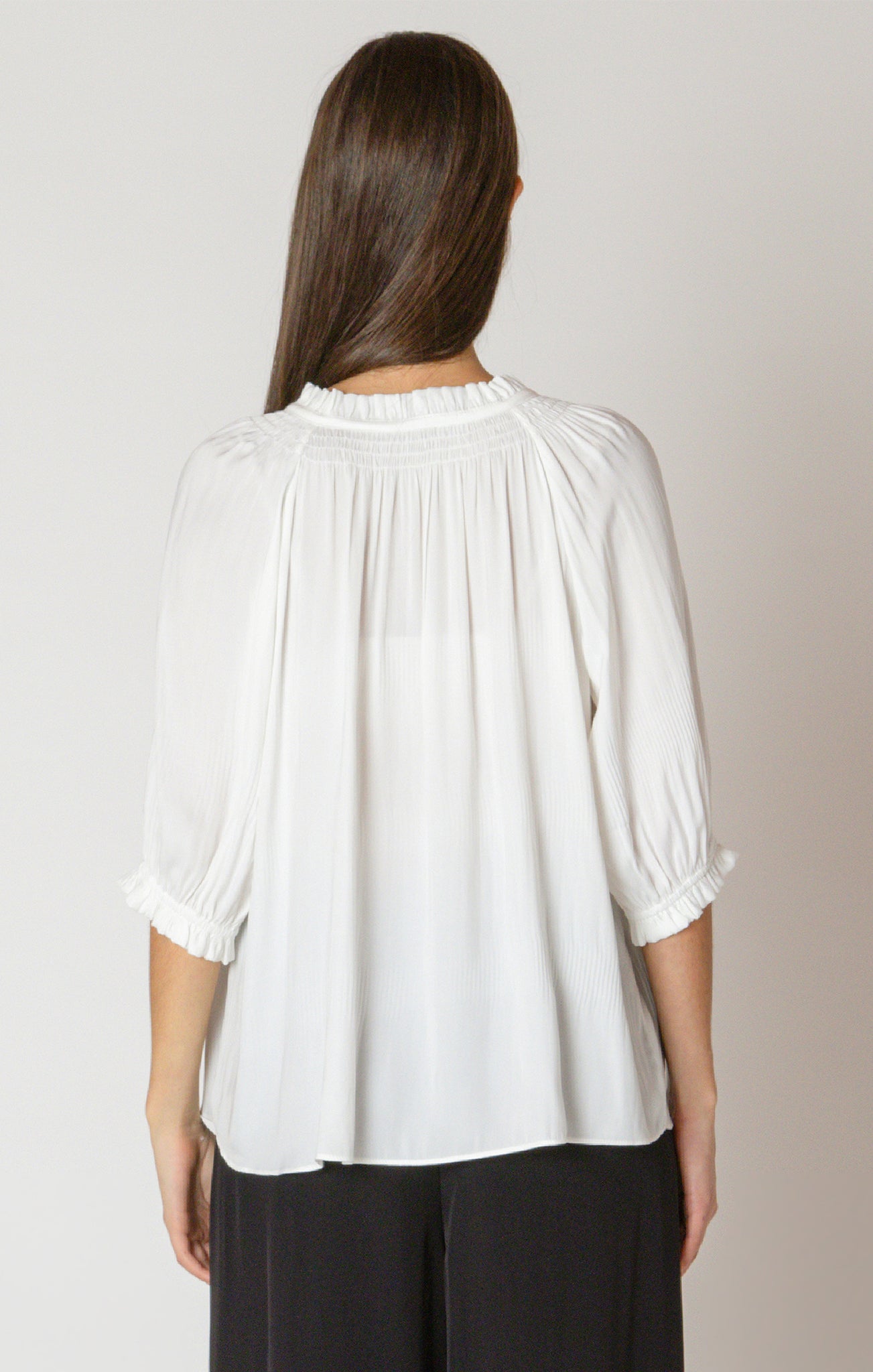 Tasha Blouse- Black Tape