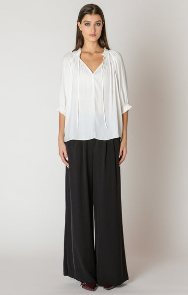 Tasha Blouse- Black Tape - Uforia Muse 
