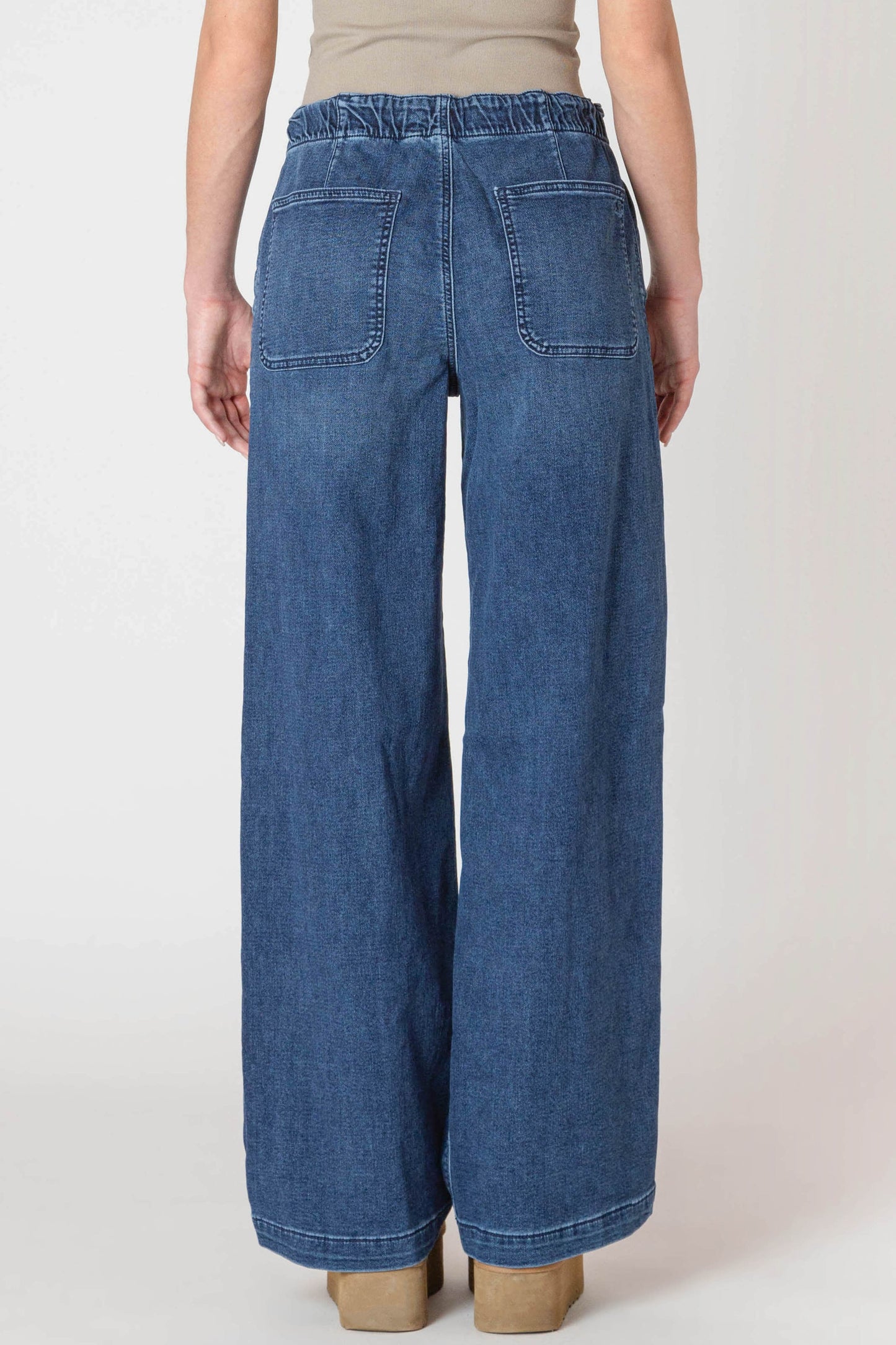 Piper Knit Denim Pant- Room 34
