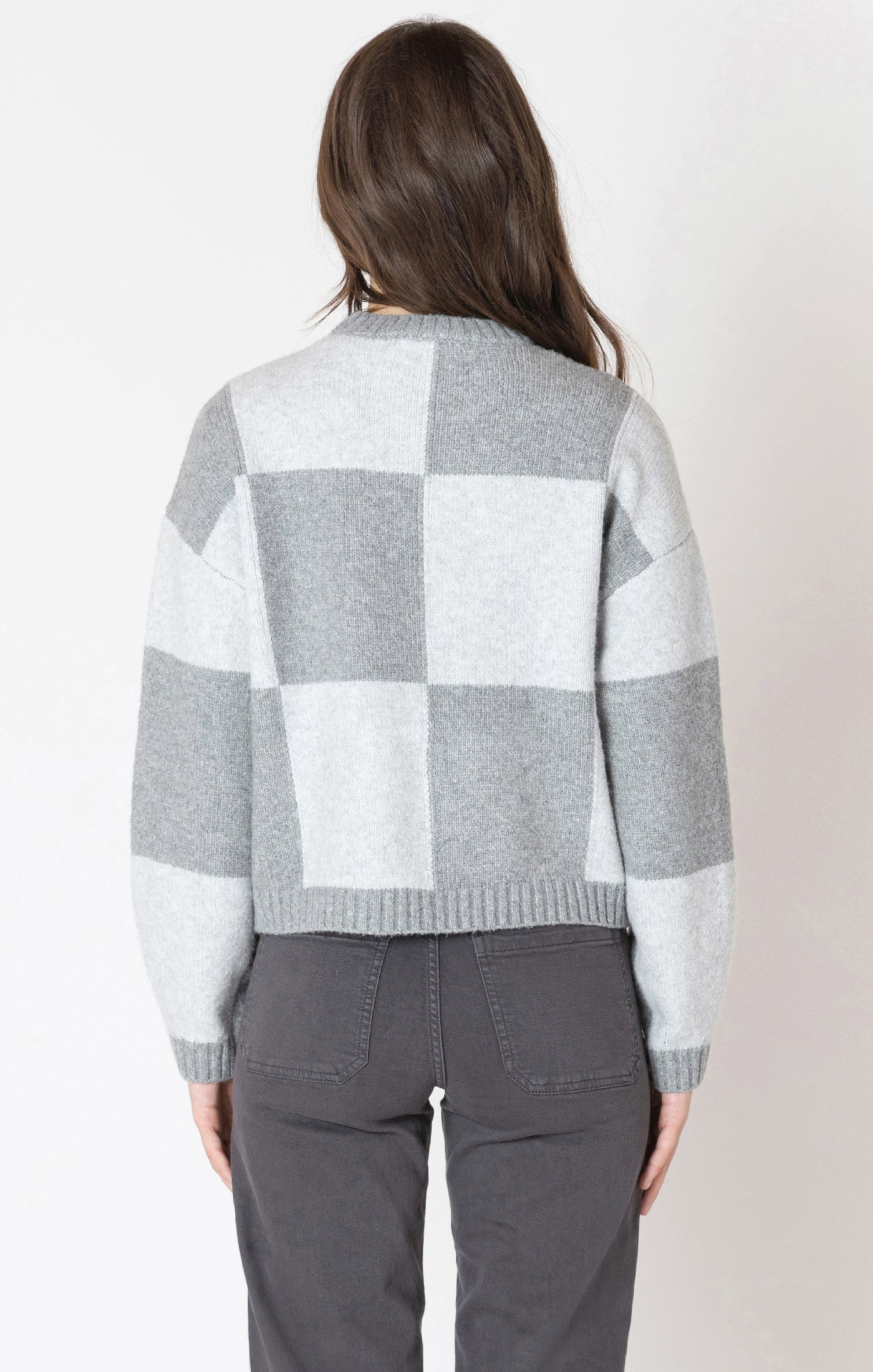 Checked Sweater-Dex