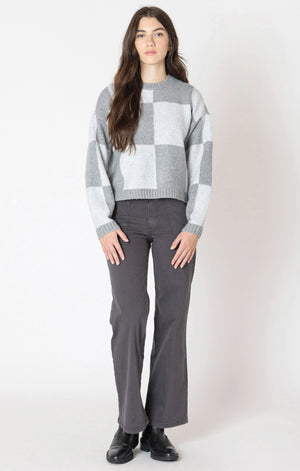 Checked Sweater-Dex