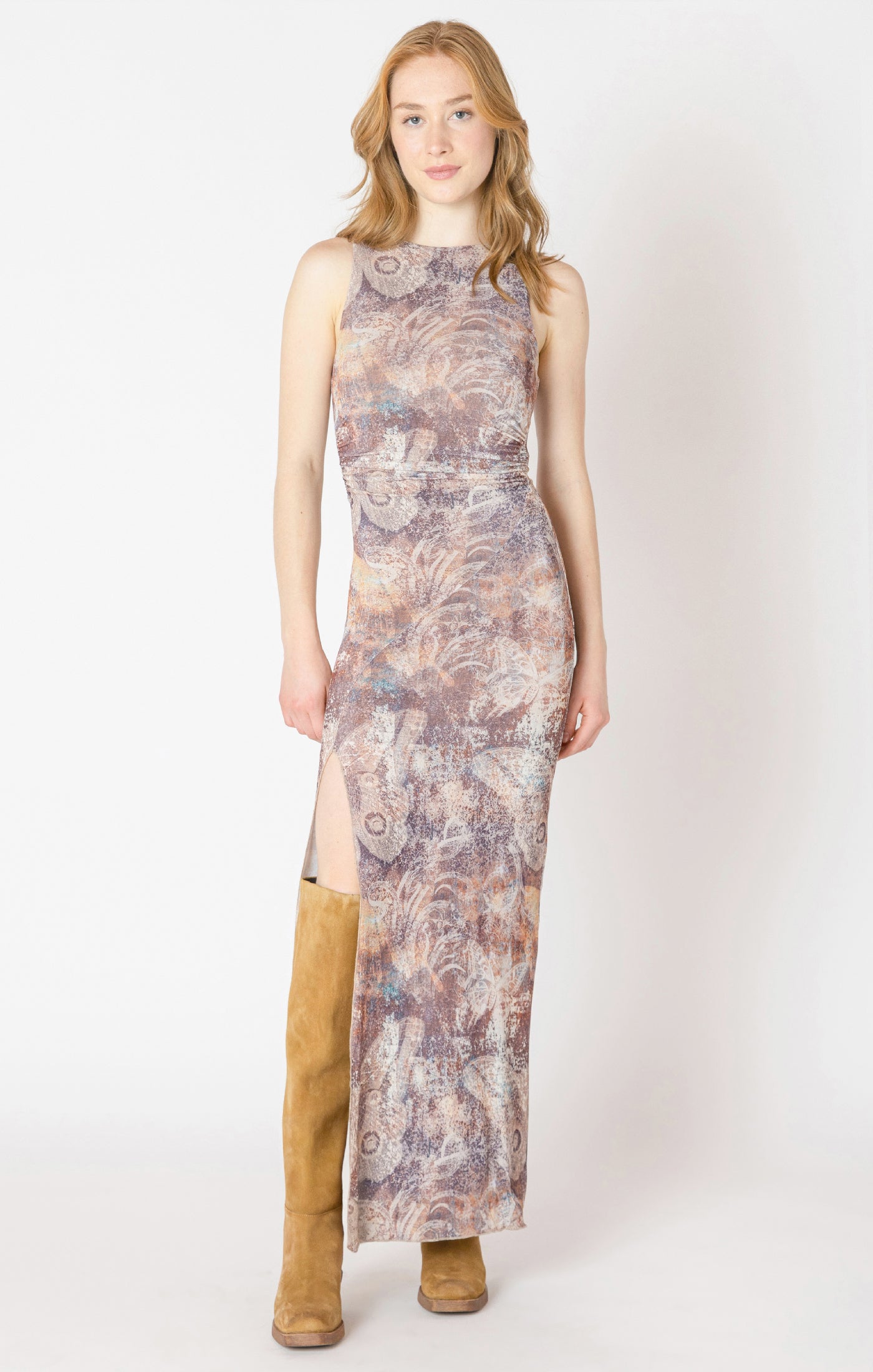 Natural Abstract Dress-Dex