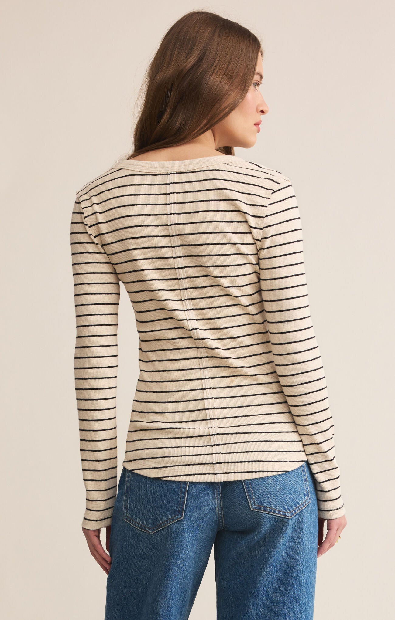 Eve Striped Henley- Z Supply