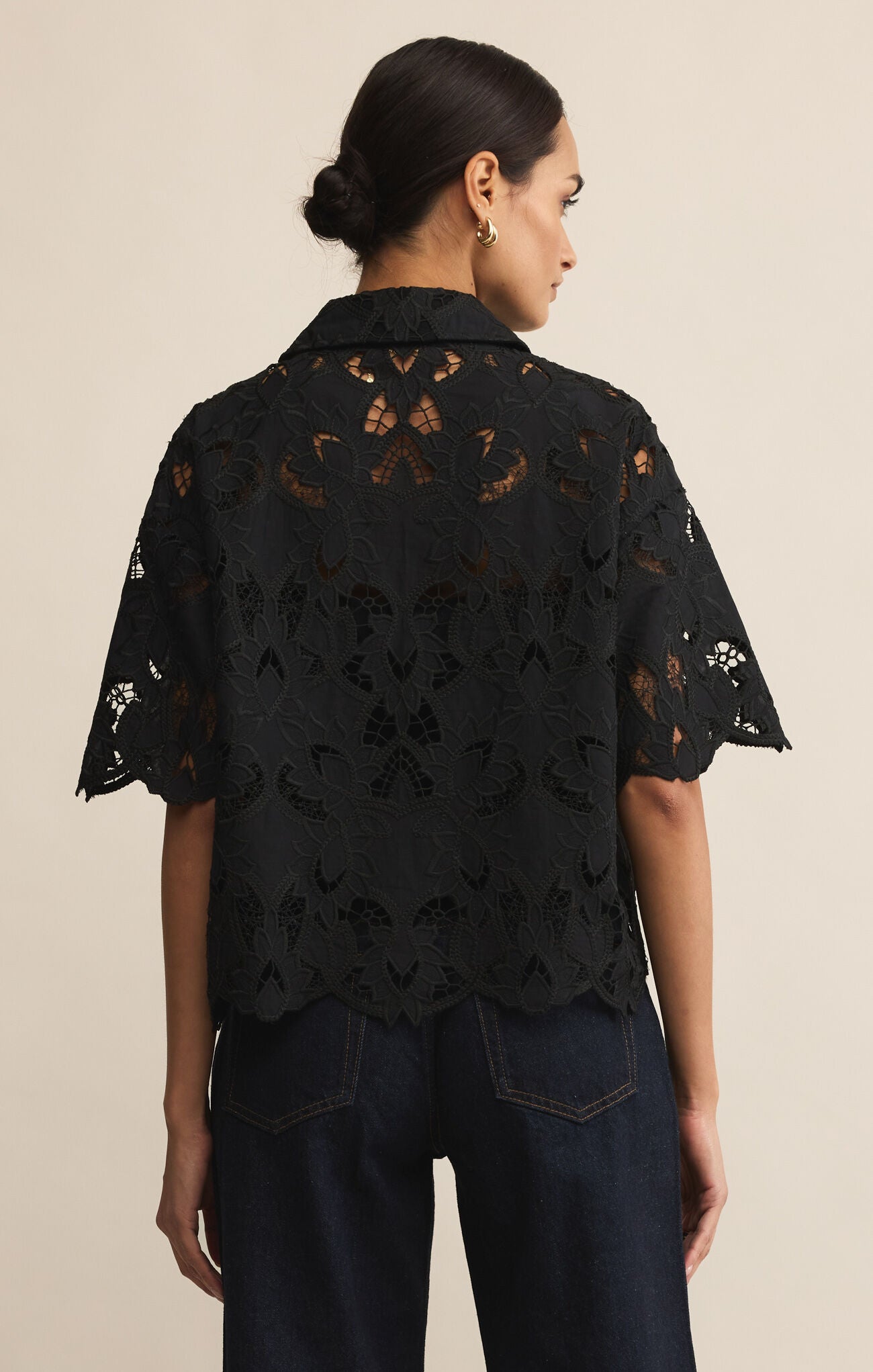 Midnight Lace Shirt- Z Supply