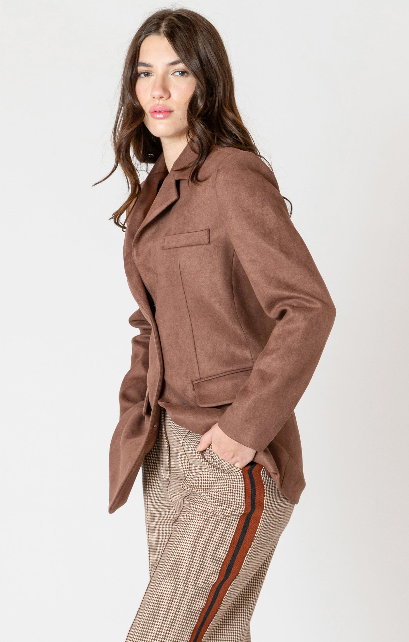 Cambridge Blazer- Black Tape