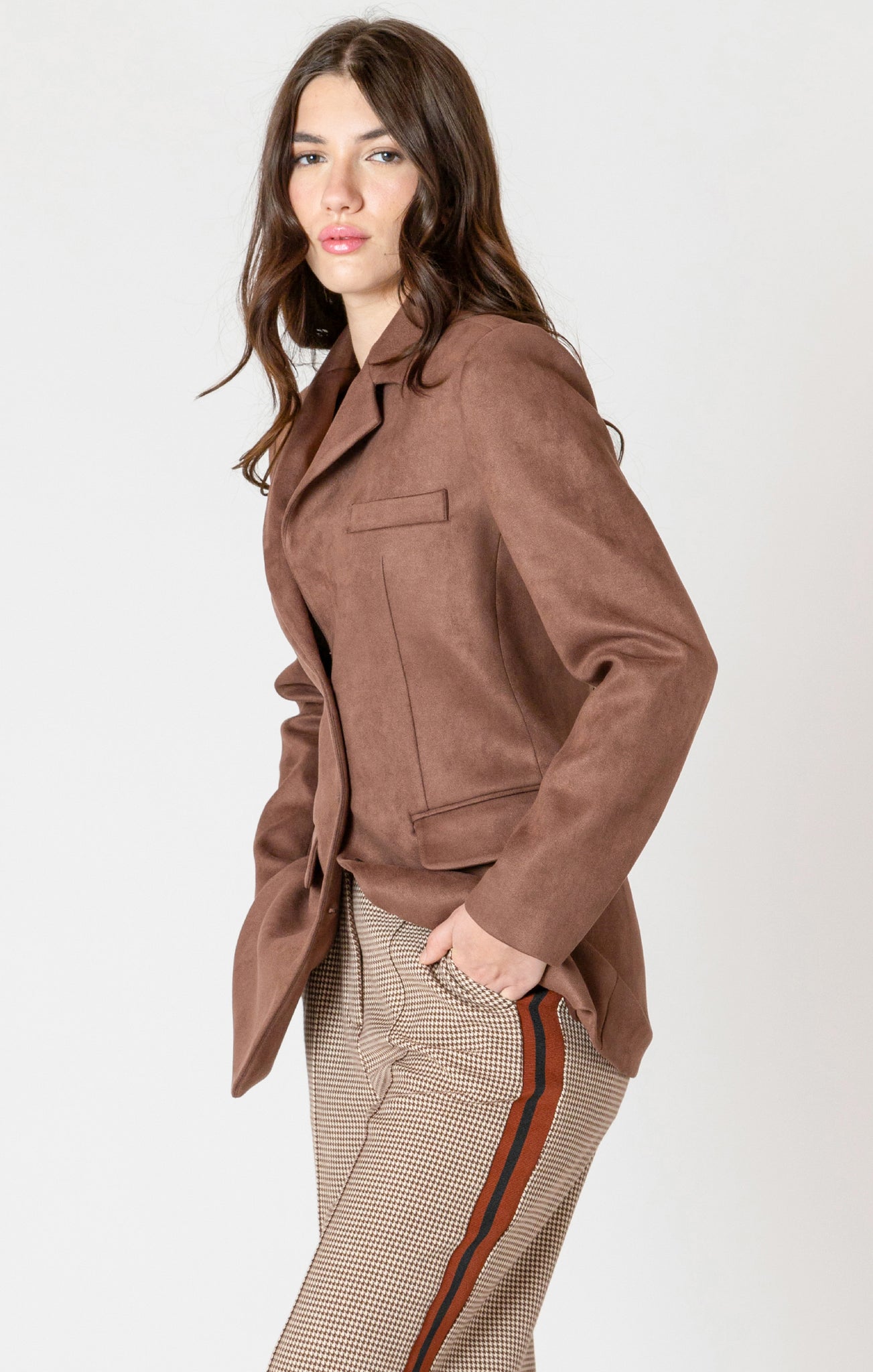 Cambridge Blazer- Black Tape