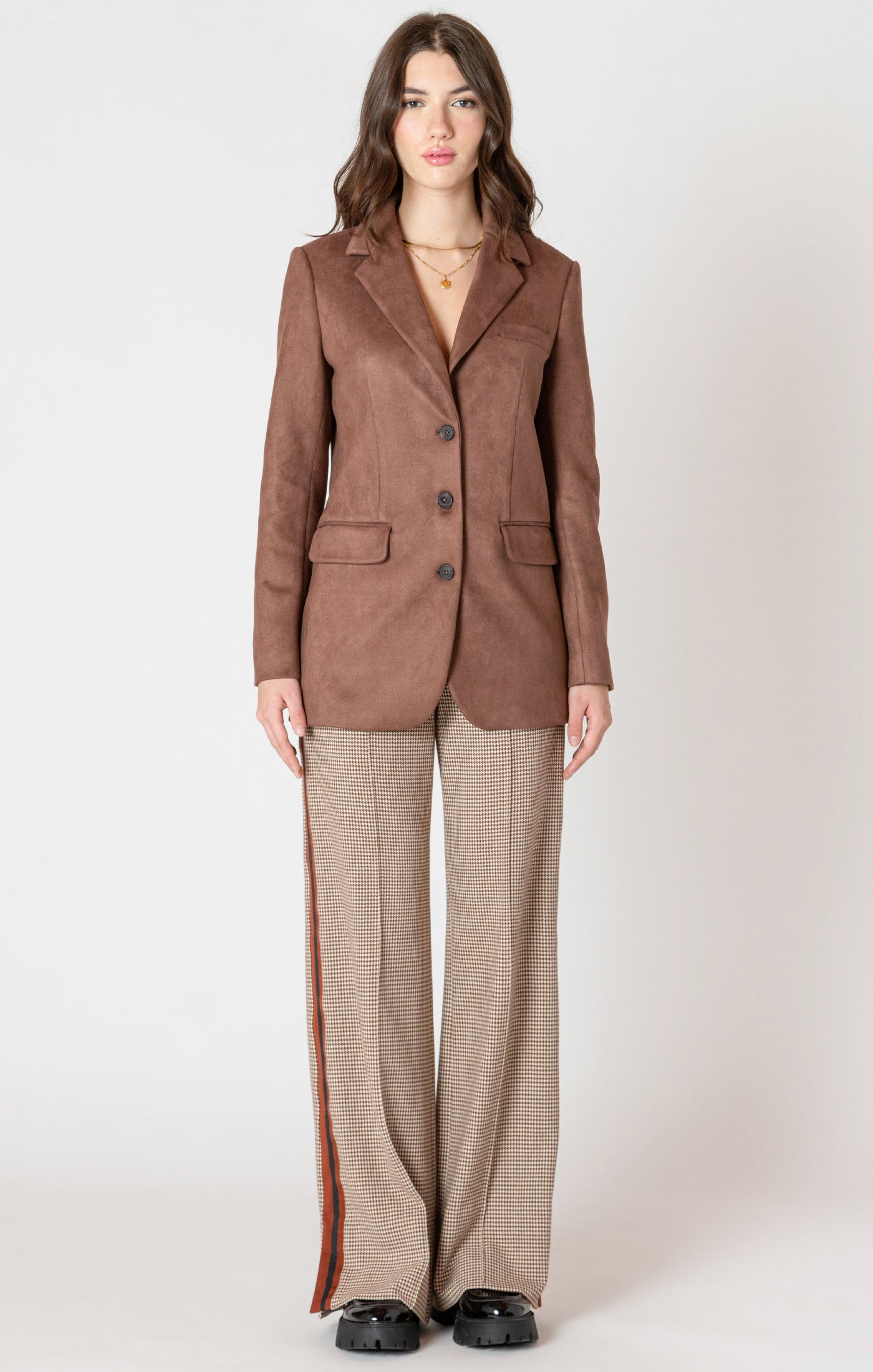 Cambridge Blazer- Black Tape