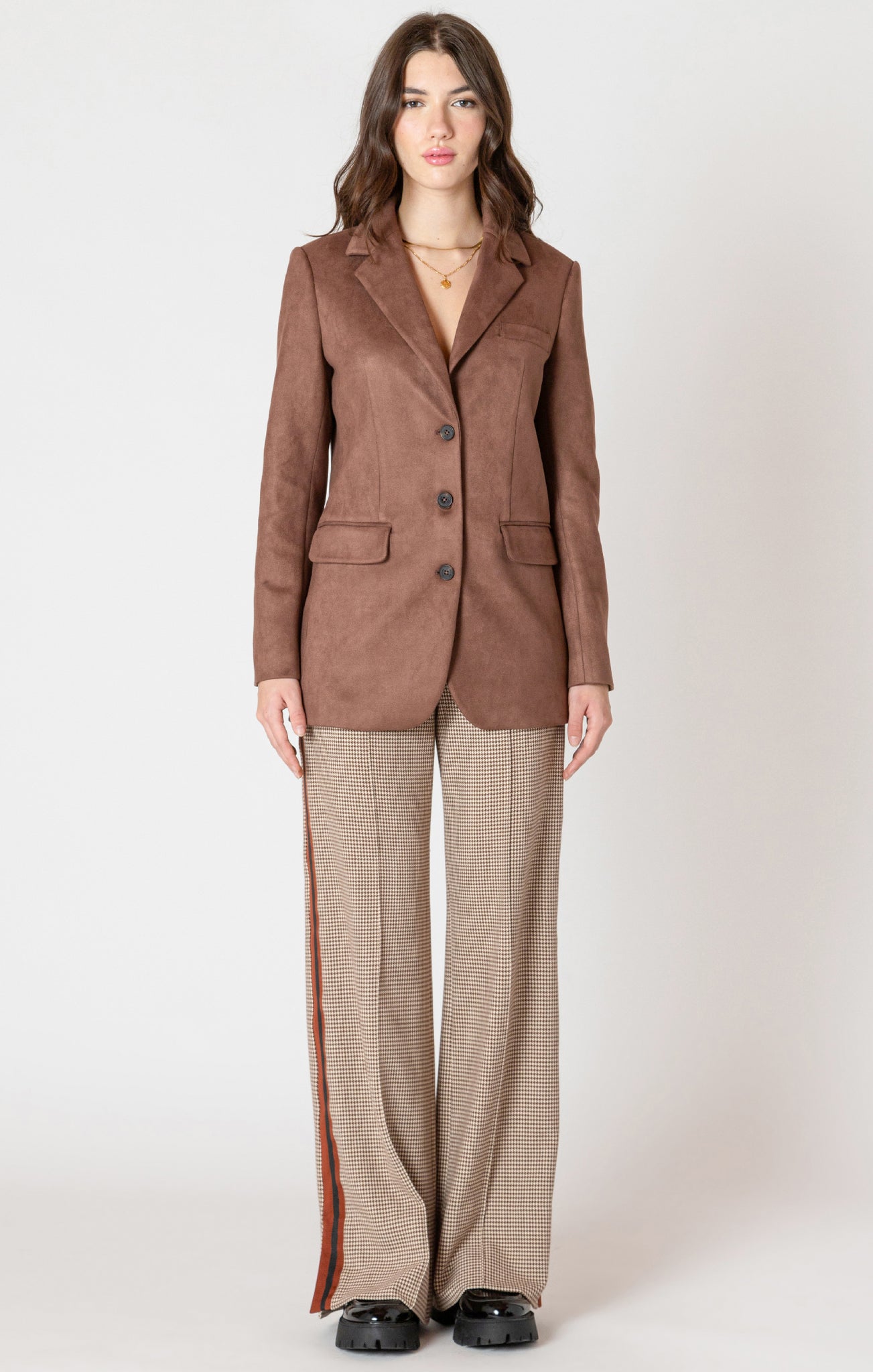 Cambridge Blazer- Black Tape