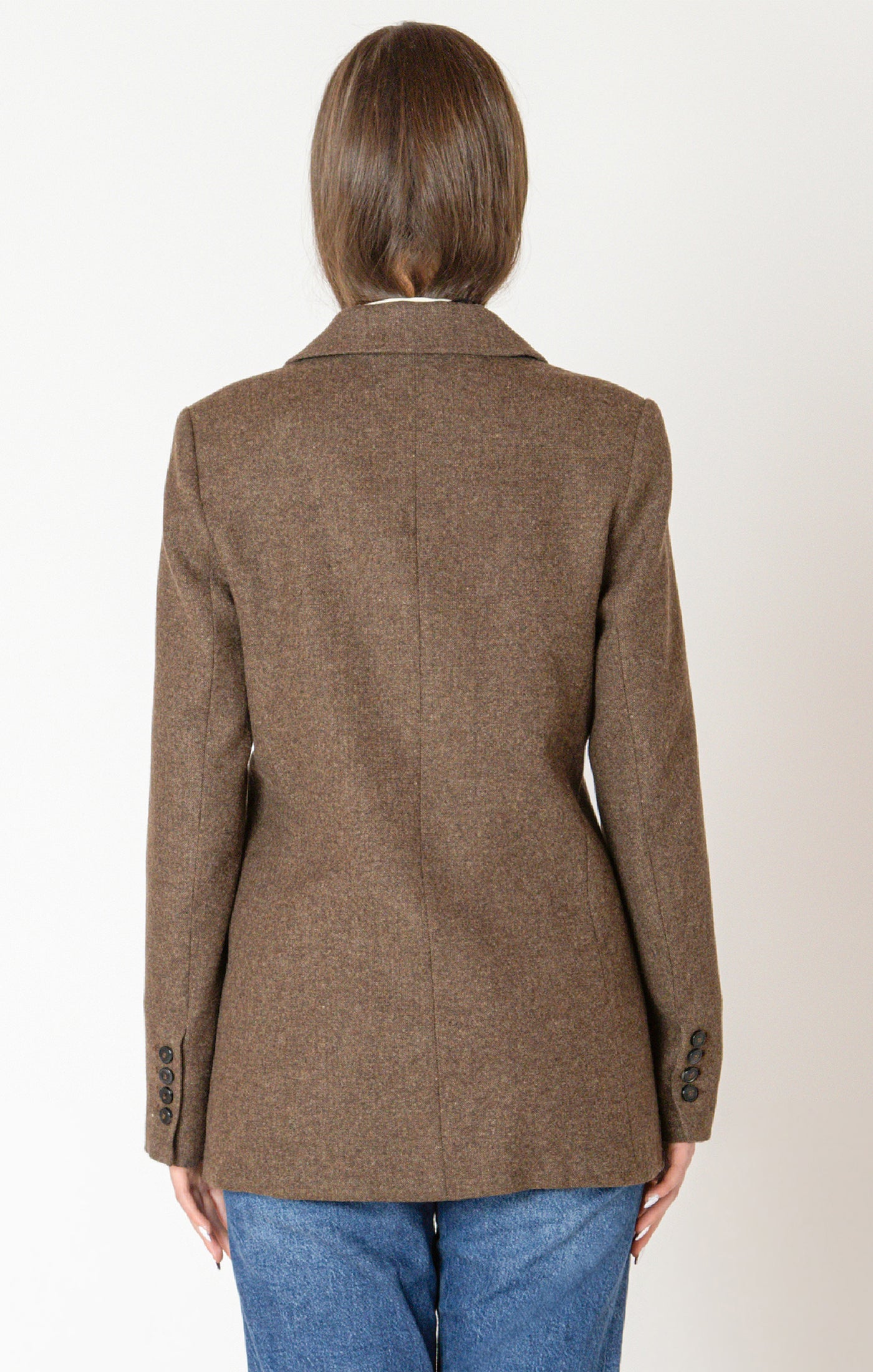 Utility Blazer-Black Tape