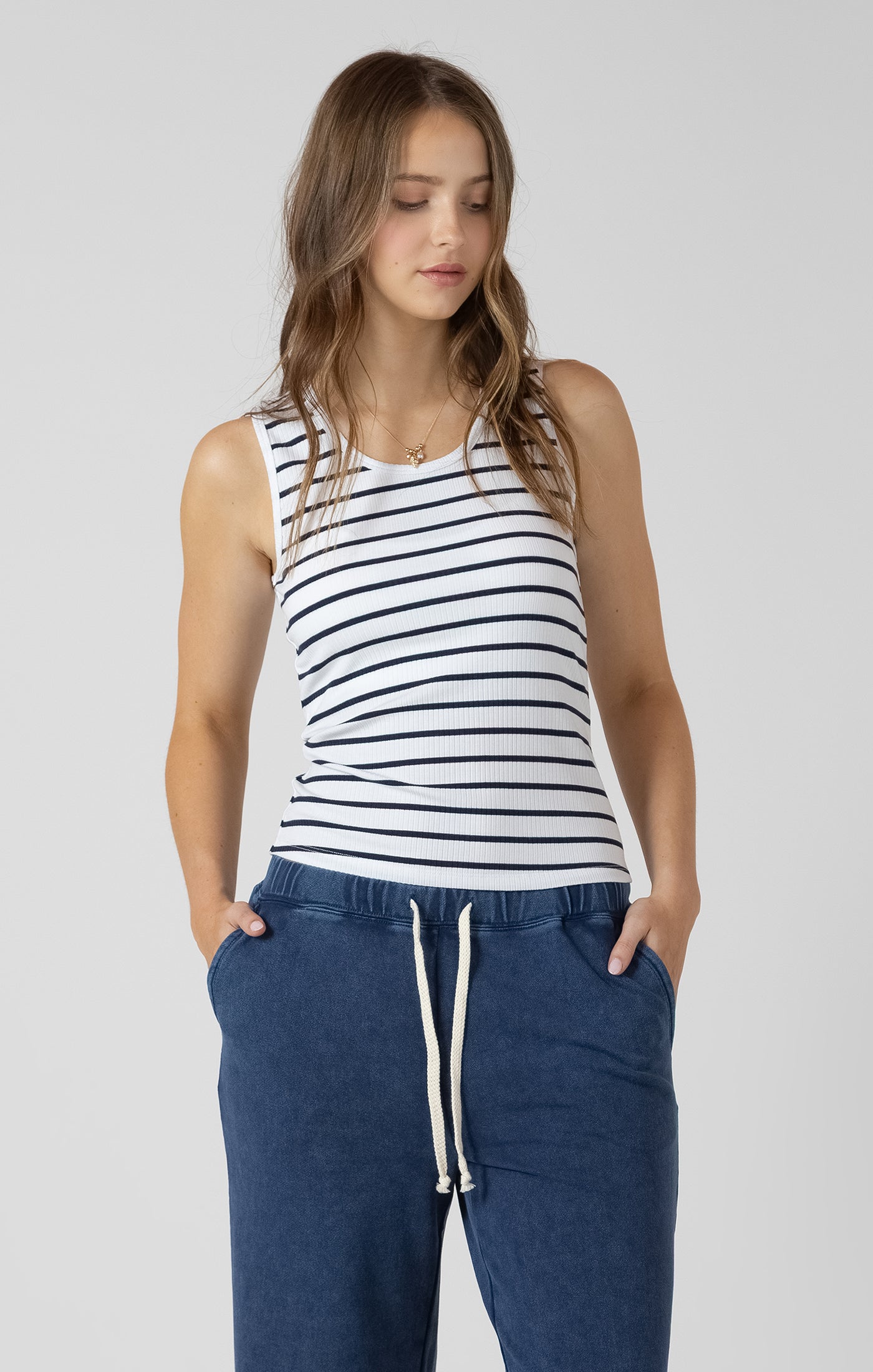 Essential Tank-Stripe-Dex