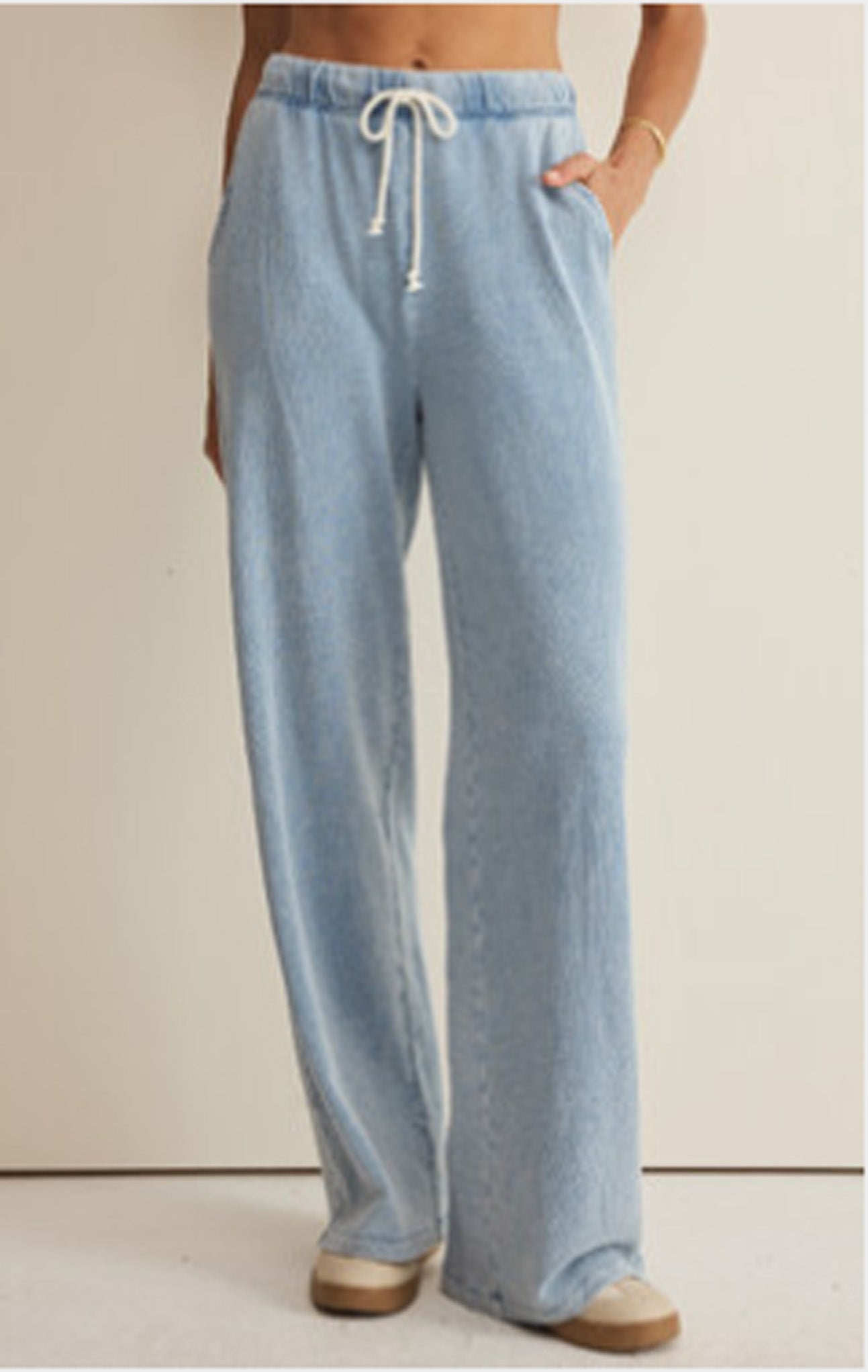 Hunter Knit Denim Pant-Z Supply