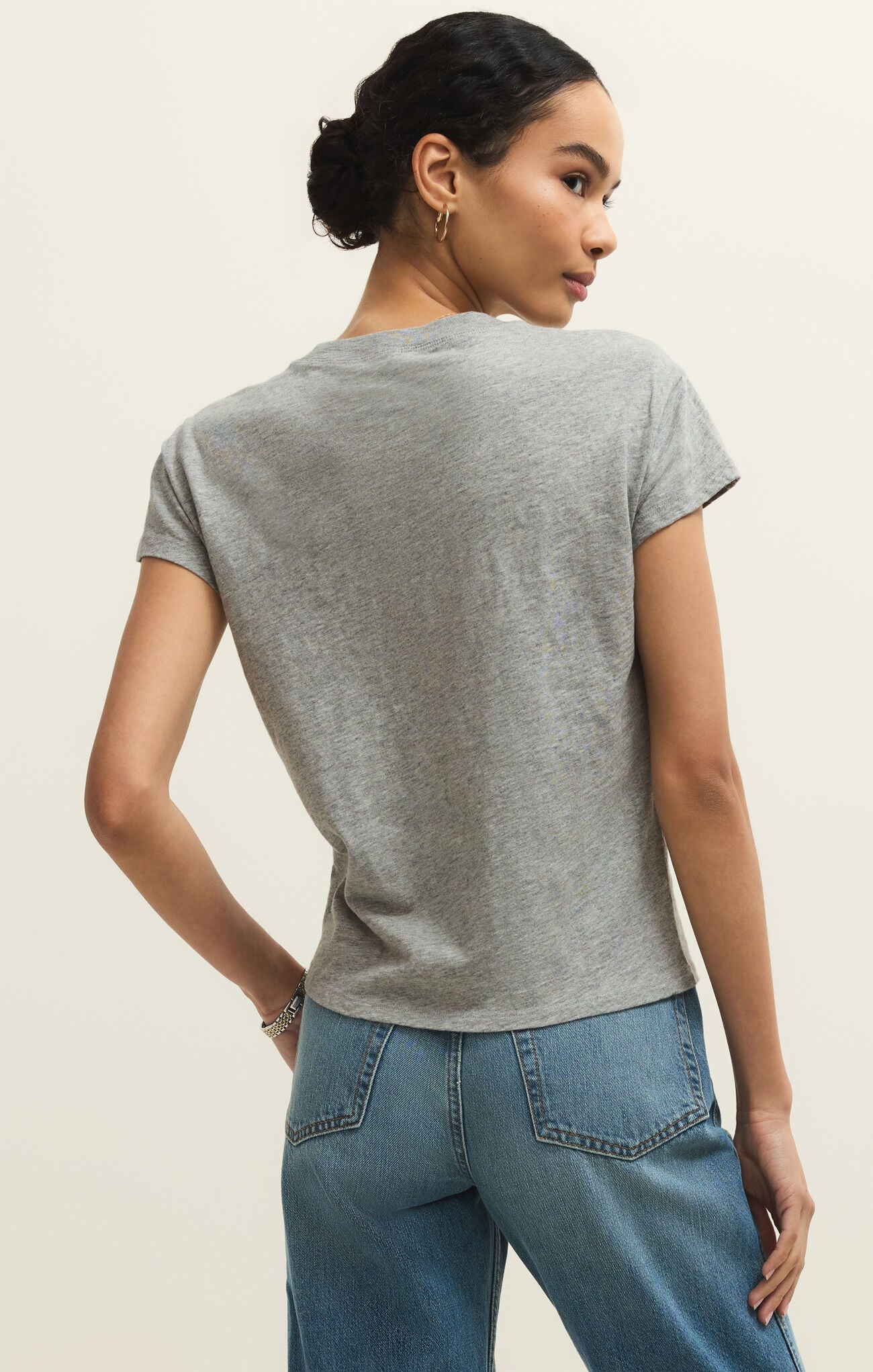 Modern Slub Tee-Grey-Z Supply