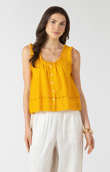 Sunflower Tank- Dex - Uforia Muse 