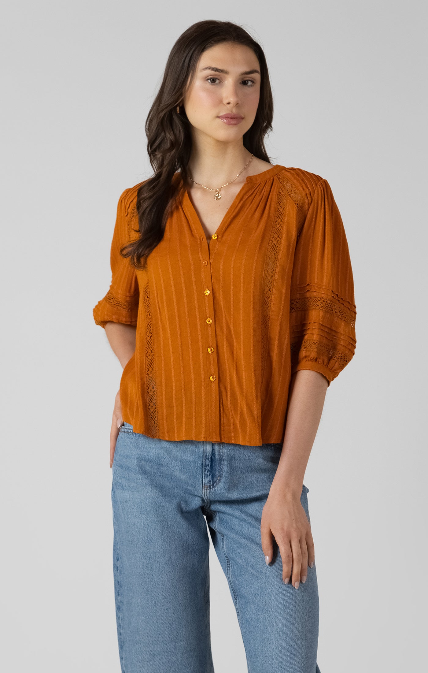 Golden Hour Blouse- Dex - Uforia Muse 