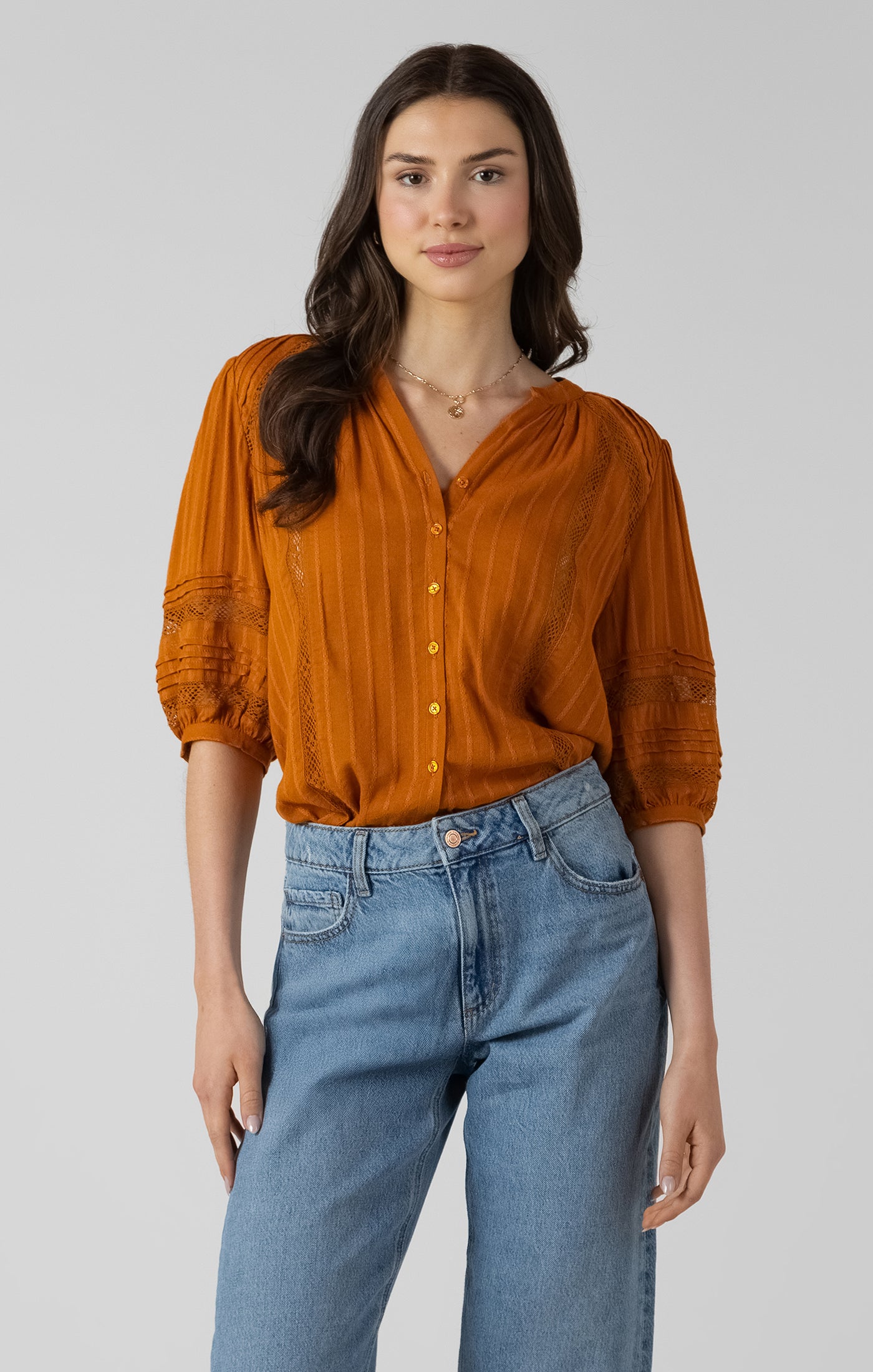 Golden Hour Blouse- Dex - Uforia Muse 