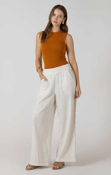 Basics Ribbed Tank-Copper-Dex - Uforia Muse 