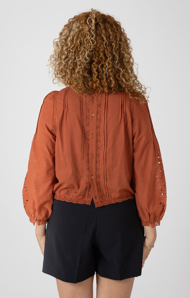 Ambre Blouse- Black Tape - Uforia Muse 