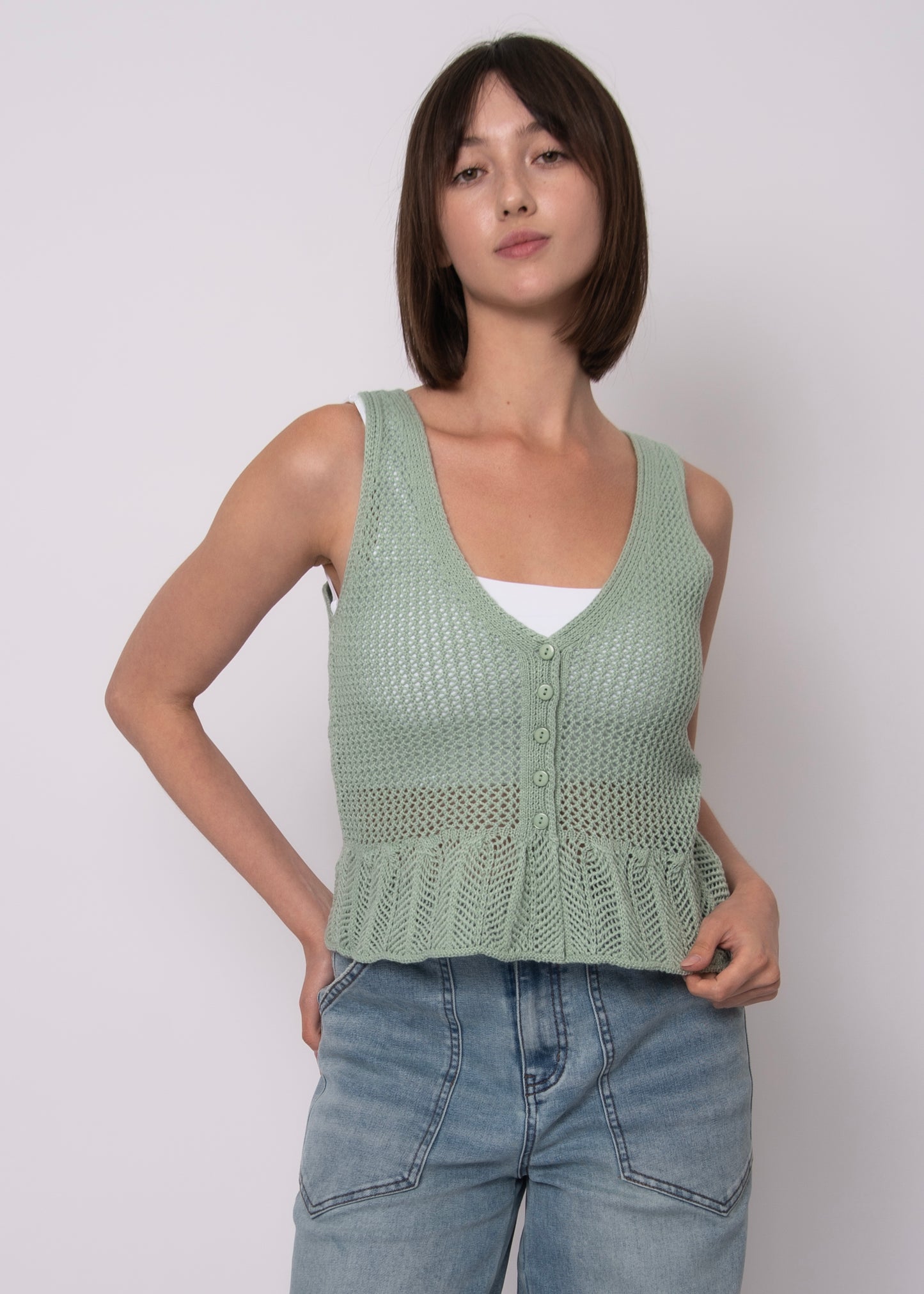 Malena Knit Vest-Rd Style - Uforia Muse 