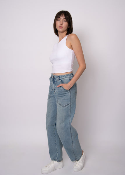 Raylyn Basic Tank Top-Rd Style - Uforia Muse 
